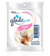 Ambientador Glade Gel 31gr Caricias Bebe