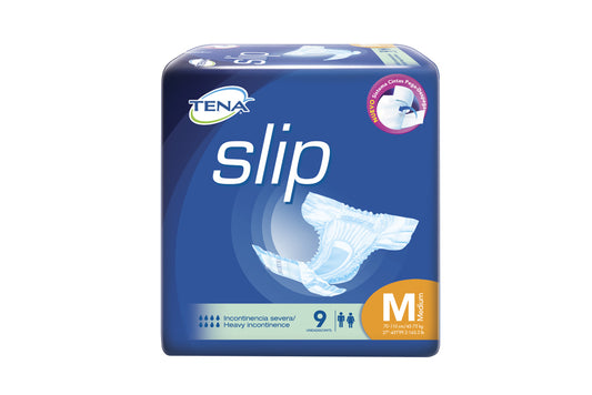 Pañal Tena Slip Adulto Talla M 9 Unidades