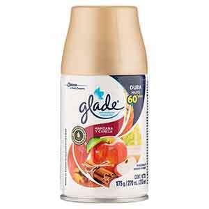 Ambientador Glade Automatico Repuesto 270 ml Manzana Canela