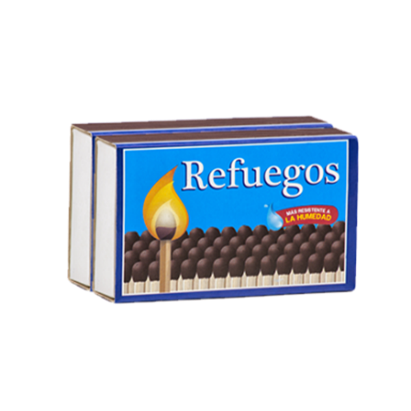 Fosforos Refuegos Madera 2 Unidades