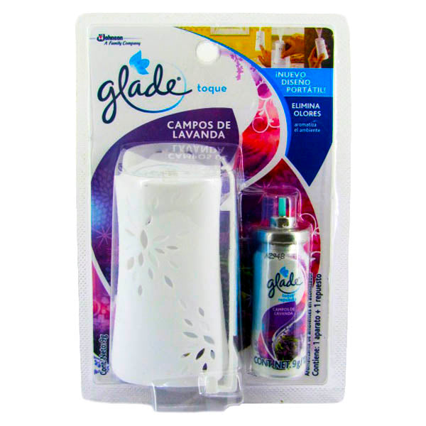 Ambientador Glade Toque Lavanda + Aparato Oferta