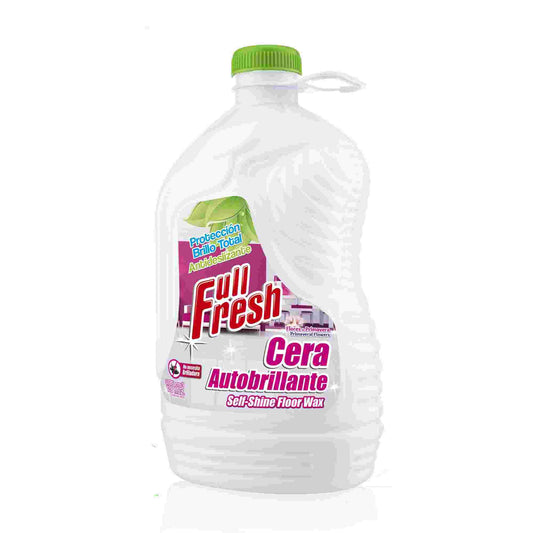 Cera Autobrillante Full Fresh 3785 ml Flores De Priimavera