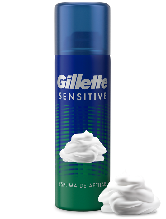 Espuma Para Afeitar Gillette 150 Gr Sensitive