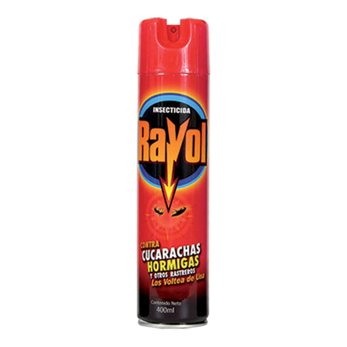 Insecticida Rayol 400 ml Aerosol Cucarachas Y Hormigas