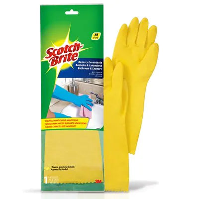 Guante Scotch Brite Talla M Baños Y Lavanderia